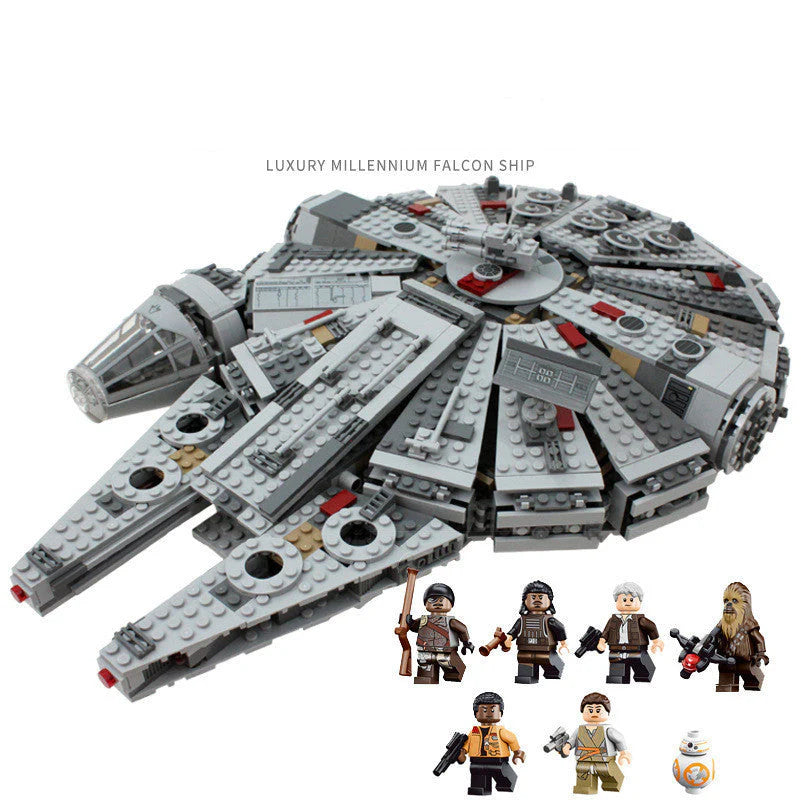 MOC Star Wars Millennium Falcon 75257 | 1329 el. Premium – Klocochy