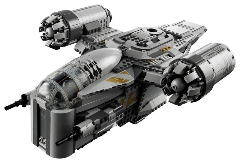MOC Star Wars The Razor Crest 75292 | 1023 el. + 4 Figurki