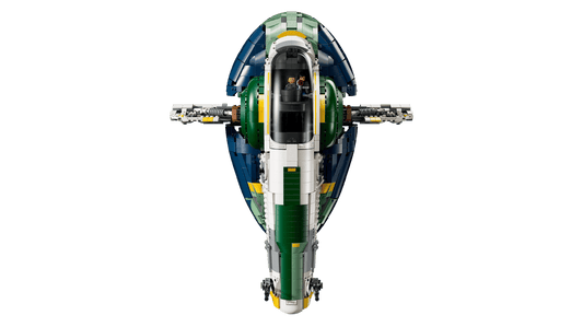 MOC Star Wars Jango Fett's Starship 75409 | 2970 elementów + 2 Figurki