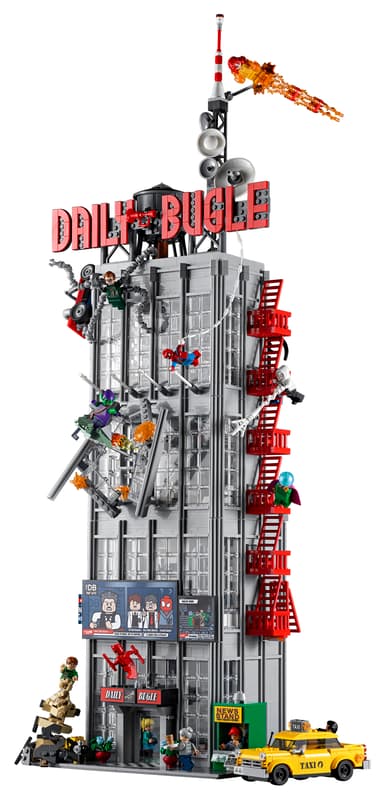 MOC Marvel Daily Bugle 76178 | 3772 el. + 25 Figurek