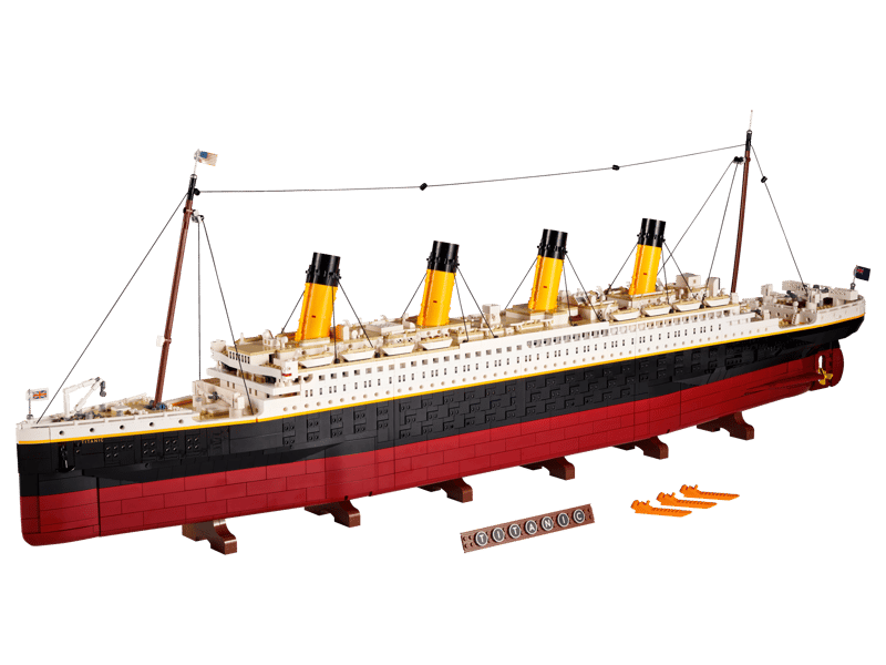 MOC Icons RMS Titanic 10294 | 9090 el.