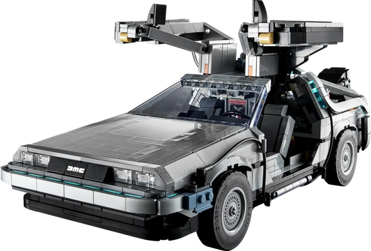 MOC Icons DeLorean DMC-12 10300 | 1872 elementów + 2 Figurki