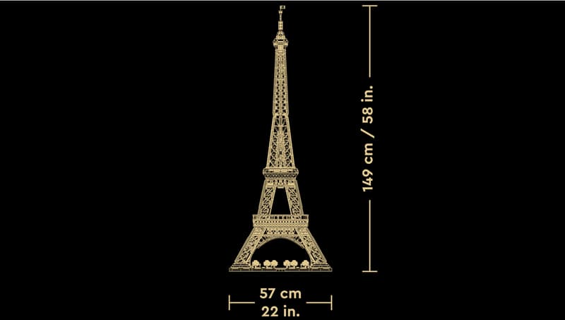 MOC Architecture Eiffel Tower 10307 | 10001 el.