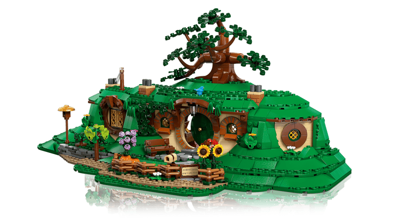 MOC The Lord of the Rings The Shire 10354 | 2779 el. + 9 Figurek