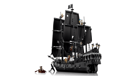 MOC Pirates of the Caribbean Statek Piracki Kapitana Jacka Sparrowa – Czarna Perła 10365 | 2862 elementów + 8 Figurek