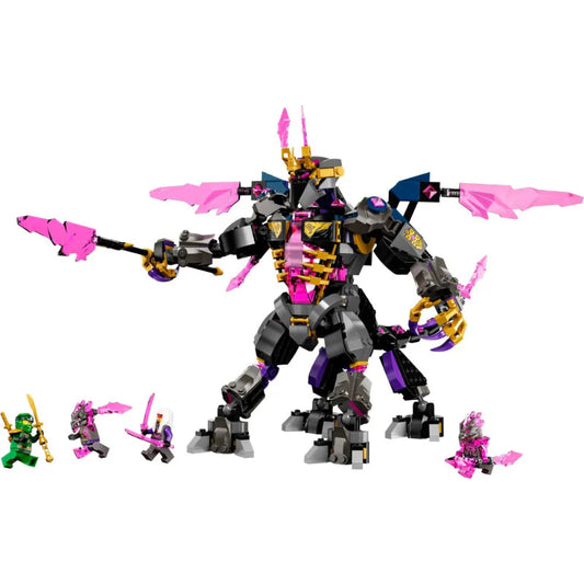 MOC NINJAGO Kryształowy Król 71772 | 722 elementów + 5 Figurek