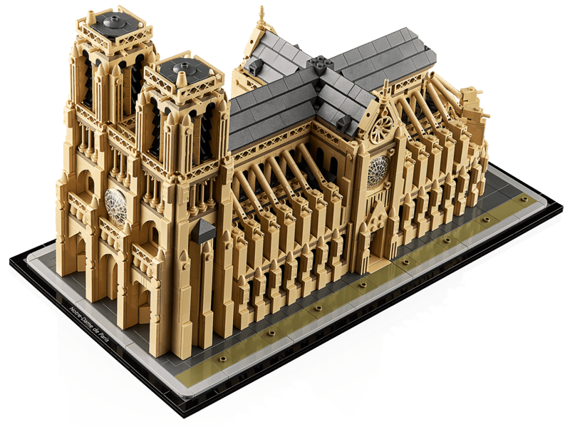 MOC Architecture Notre-Dame de Paris 21061 | 4383 el.