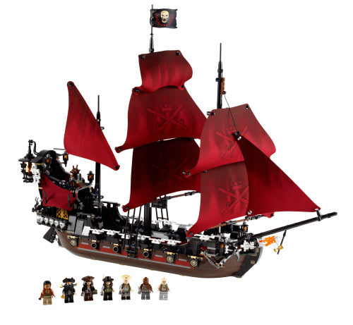 MOC Zemsta Królowej Anny 4195 | 1097 el. + 7 Figurek