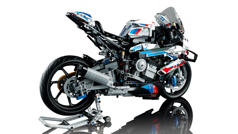 MOC Technic BMW M 1000 RR 42130 | 1920 el. + 0 Figurek