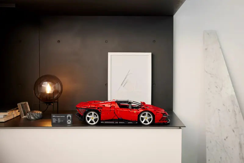 MOC Technic Ferrari Daytona SP3 42143 | 3778 el. + 0 Figurek