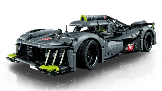 MOC Technic PEUGEOT 9X8 24H Le Mans Hybrid Hypercar 42156 | 1775 elementów