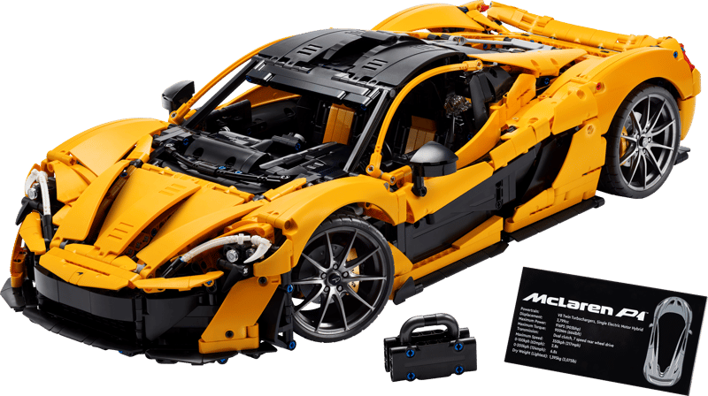 MOC Technic McLaren P1 42172 | 3893 el.