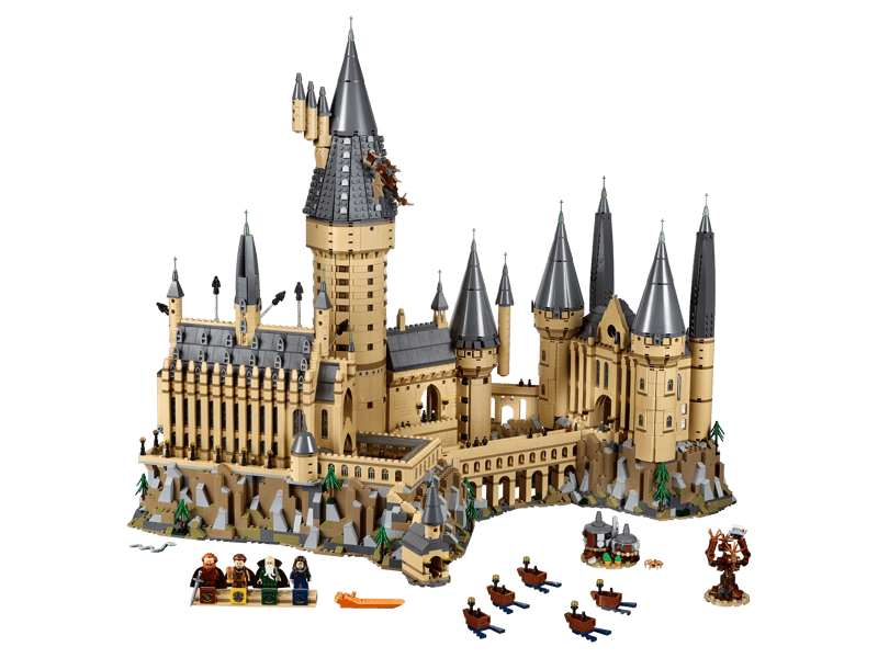 MOC Harry Potter Hogwarts Castle 71043 | 6020 el. + 27 Figurek