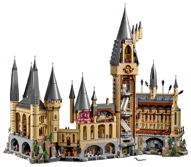 MOC Harry Potter Hogwarts Castle 71043 | 6020 el. + 27 Figurek