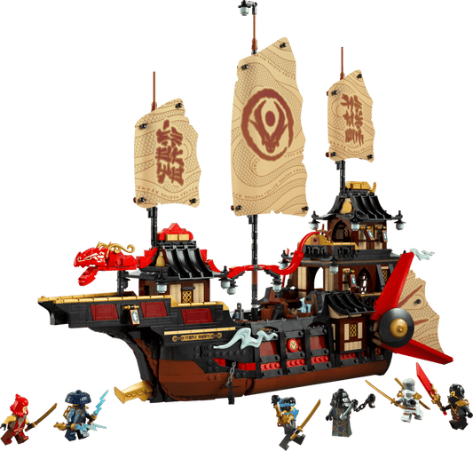 MOC NINJAGO Perła Świątyni 71848 | 2387 el. + 6 Figurek