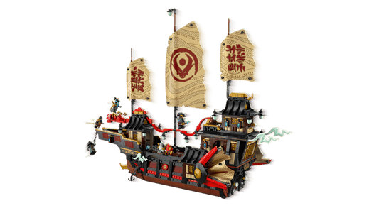 MOC NINJAGO Perła Świątyni 71848 | 2387 el. + 6 Figurek
