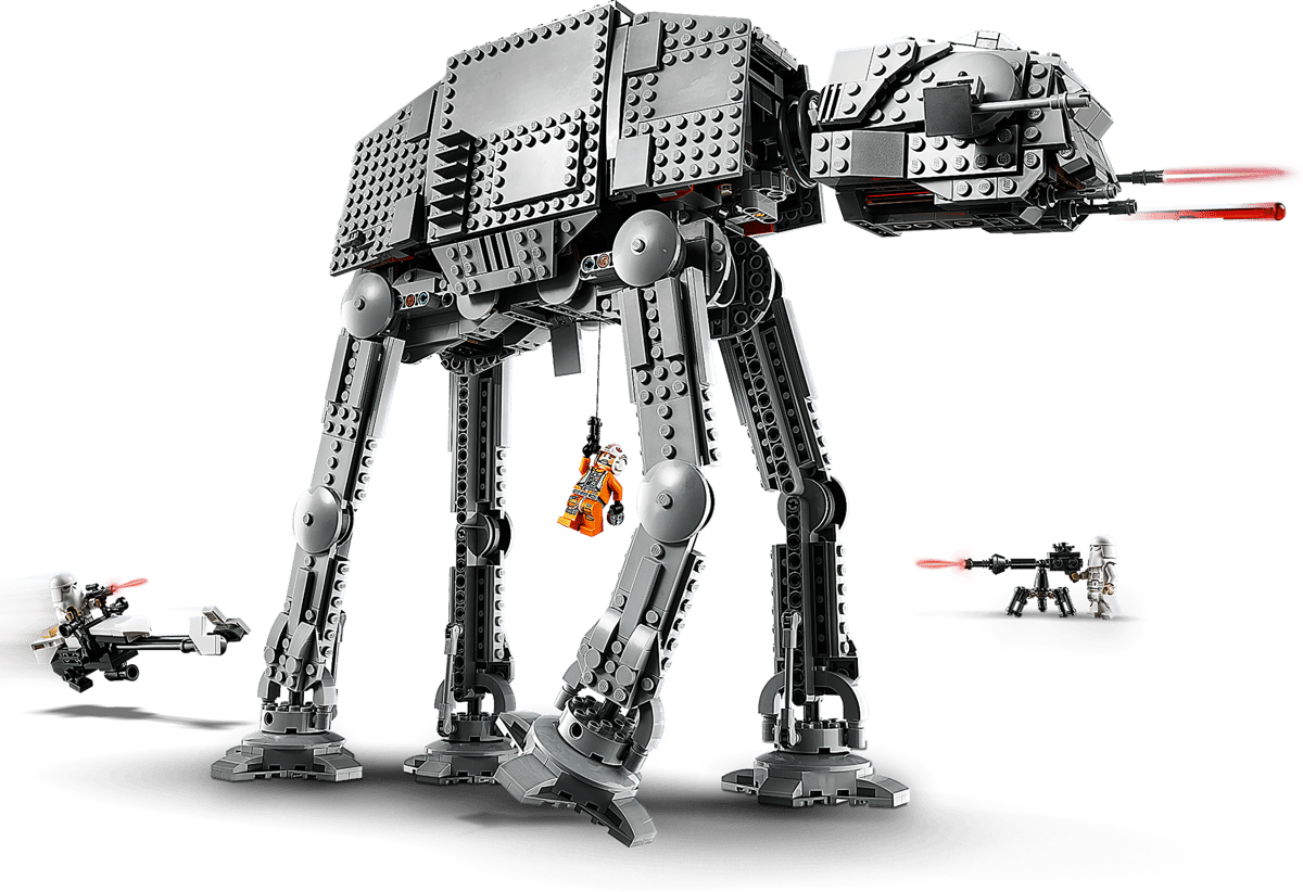MOC Star Wars AT-AT 75288 | 1267 elementów + 6 Figurek