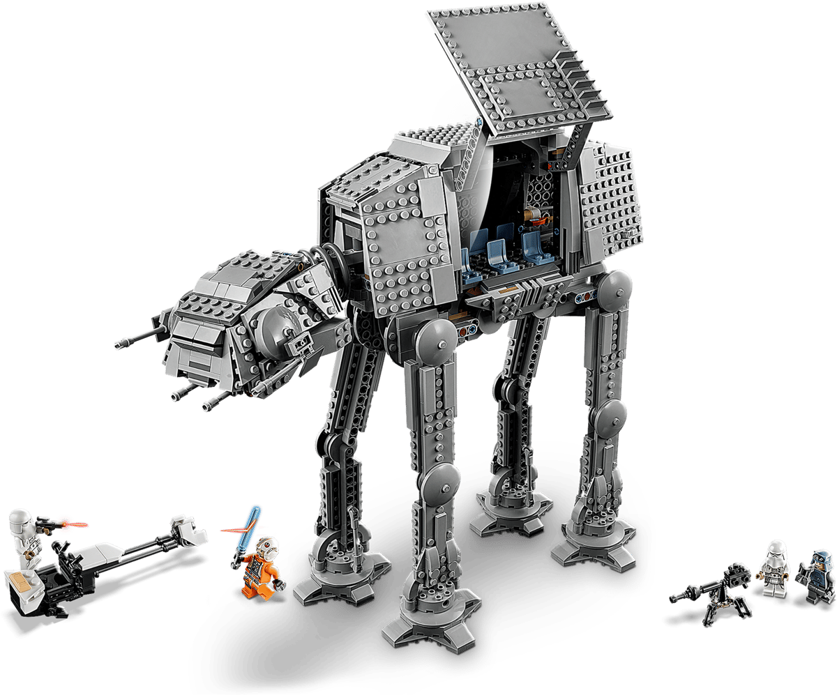 MOC Star Wars AT-AT 75288 | 1267 elementów + 6 Figurek