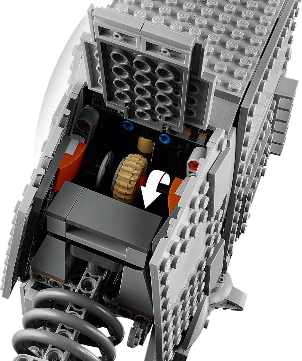 MOC Star Wars AT-AT 75288 | 1267 elementów + 6 Figurek