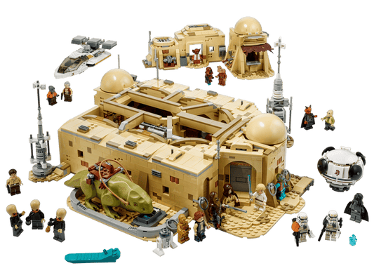 MOC Star Wars Mos Eisley Cantina 75290 | 3187 el. + 21 Figurek