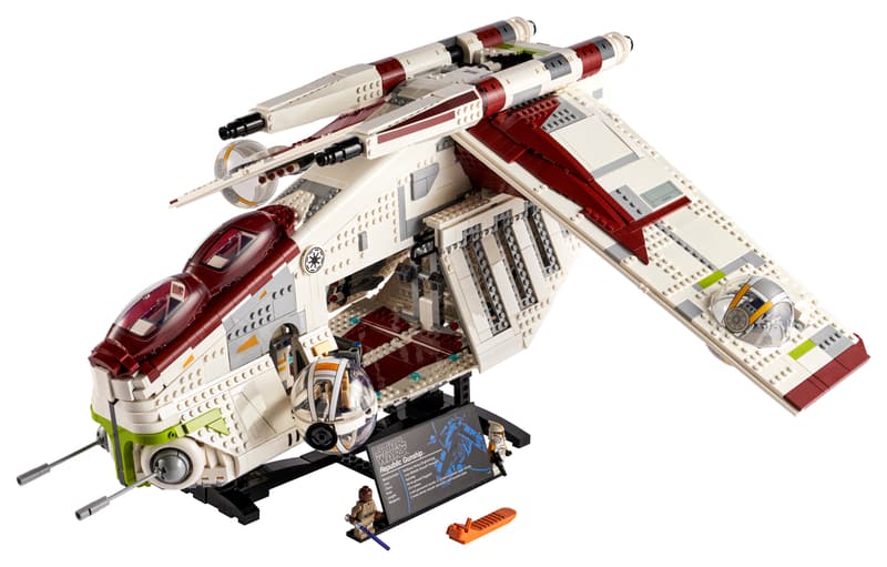 MOC Star Wars Republic Gunship 75309 | 3292 el. + 7 Figurek