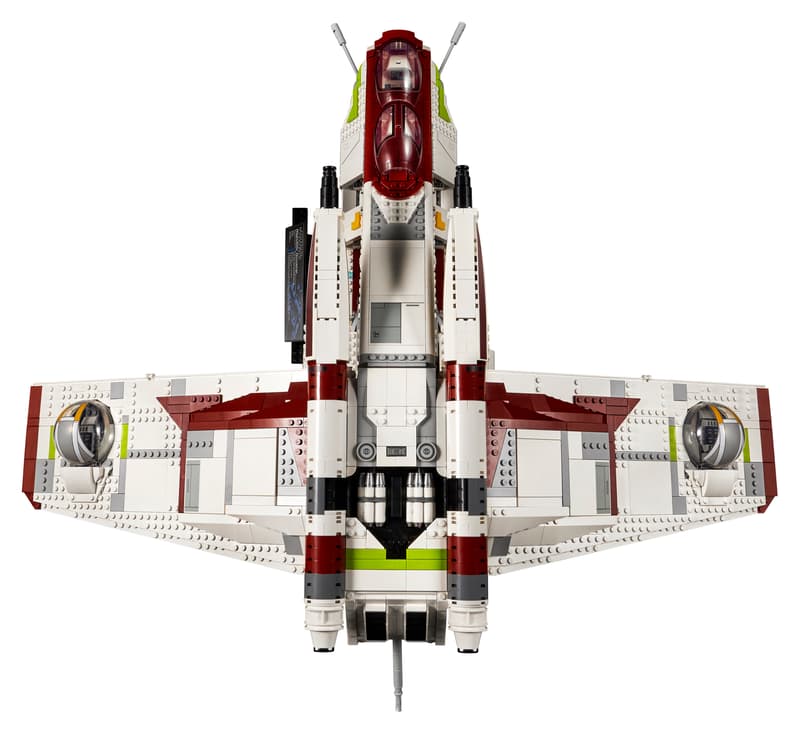MOC Star Wars Republic Gunship 75309 | 3292 el. + 7 Figurek