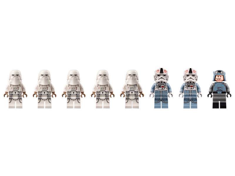 "MOC" Star Wars AT-AT Walker (75313) | 6785 el. + 9 Figurek