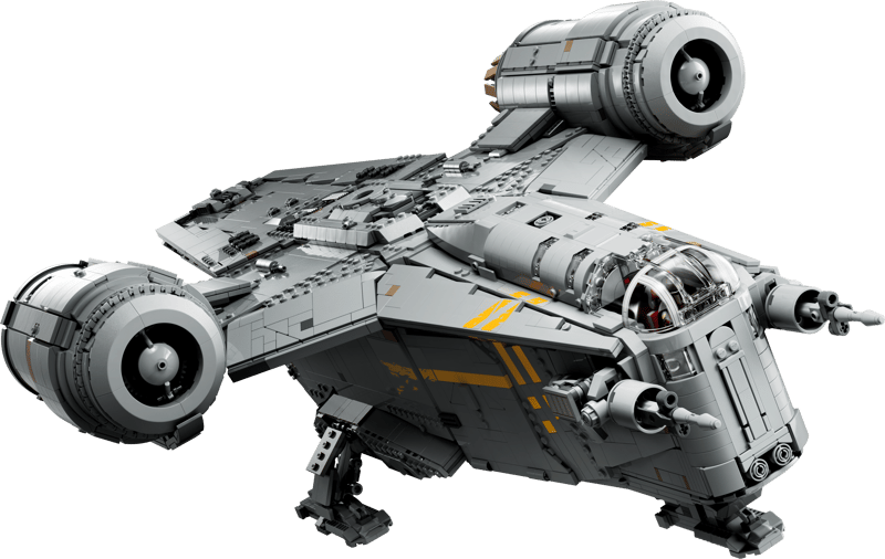 MOC Star Wars The Razor Crest 75331 | 6187 el. + 5 Figurek