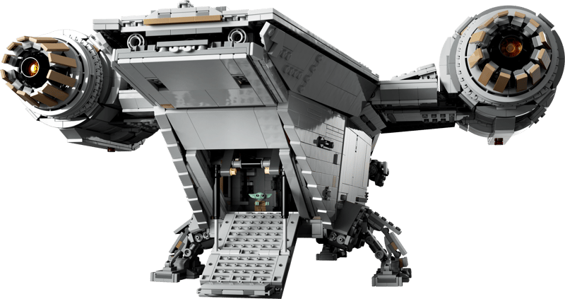 MOC Star Wars The Razor Crest Brzeszczot 75331 | 6187 el. + 5 Figurek