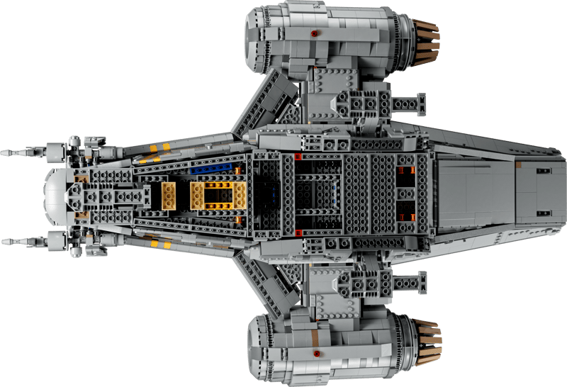 MOC Star Wars The Razor Crest 75331 | 6187 el. + 5 Figurek