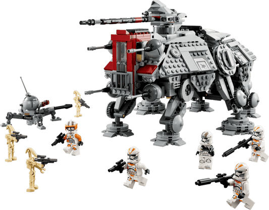 MOC Star Wars AT-TE Walker 75337 | 1082 el. + 8 Figurek