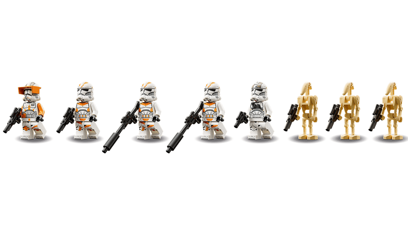 MOC Star Wars AT-TE Walker 75337 | 1082 el. + 8 Figurek