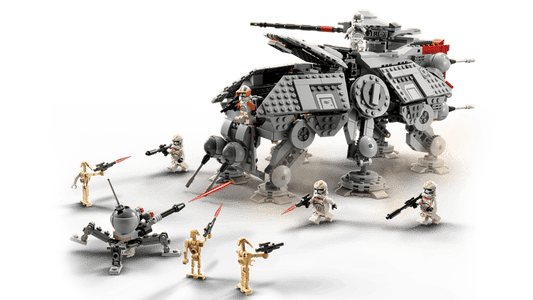 MOC Star Wars AT-TE Walker 75337 | 1082 el. + 8 Figurek