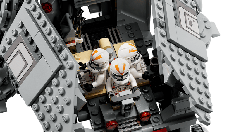 MOC Star Wars AT-TE Walker 75337 | 1082 el. + 8 Figurek