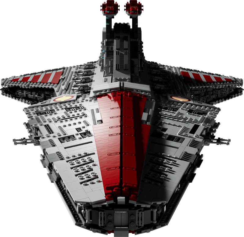 "MOC" Star Wars Venator (75367) | 5374 el. + 2 Figurki