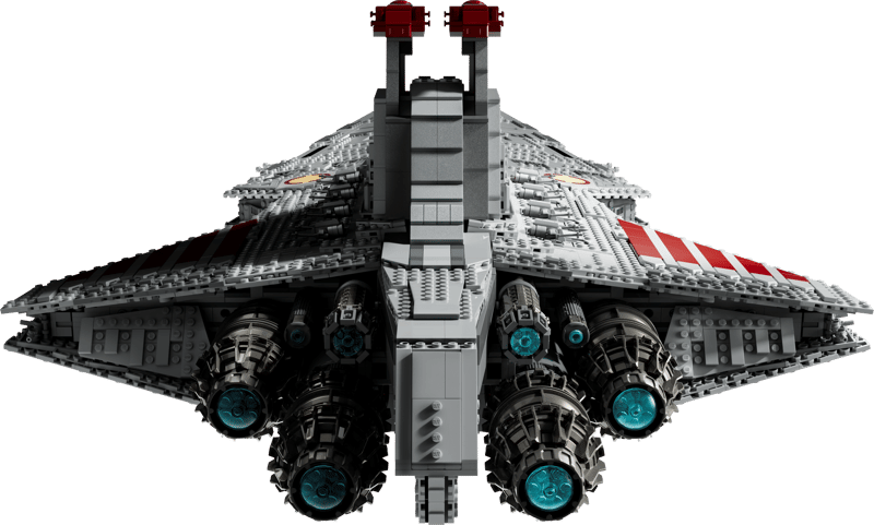 "MOC" Star Wars Venator (75367) | 5374 el. + 2 Figurki