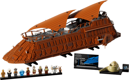 MOC Star Wars Jabba's Sail Barge 75397 | 3942 el. + 11 Figurek
