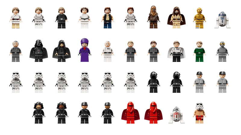 MOC Star Wars Death Star 75159 | 9023 el. + 37 Figurek