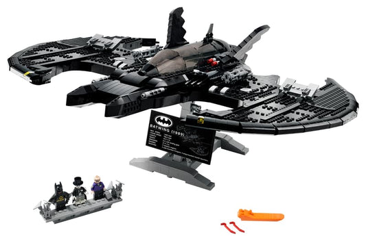 MOC DC 1989 Batwing 76161 | 2363 el. + 3 Figurki