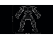 MOC Marvel Hulkbuster 76210 | 4049 el. + 1 Figurka