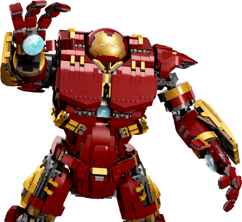 MOC Marvel Hulkbuster 76210 | 4049 el. + 1 Figurka