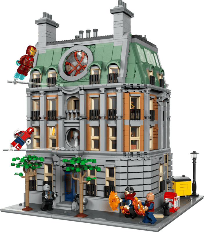 MOC Marvel Sanctum Sanctorum 76218 | 2708 el. + 9 Figurek