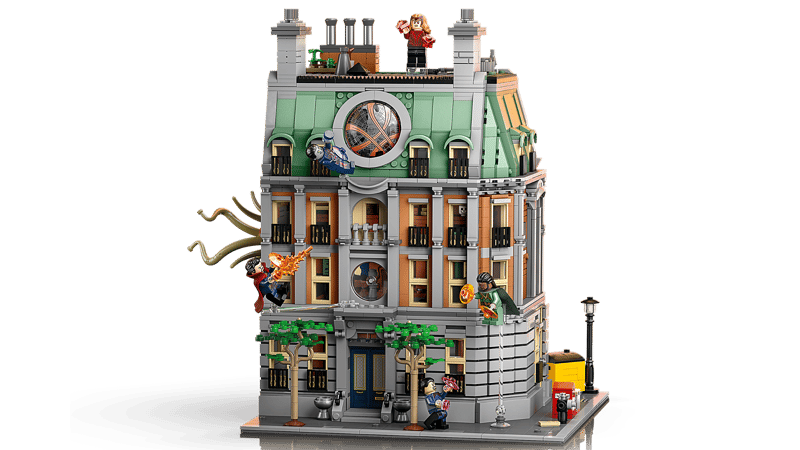 MOC Marvel Sanctum Sanctorum 76218 | 2708 el. + 9 Figurek