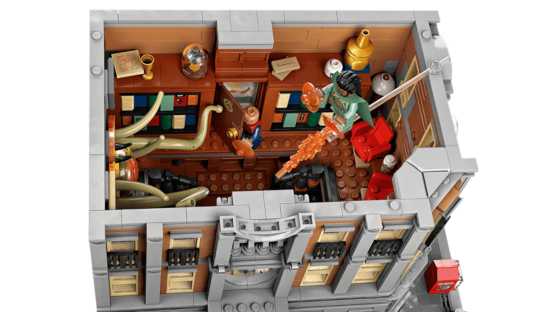 MOC Marvel Sanctum Sanctorum 76218 | 2708 el. + 9 Figurek
