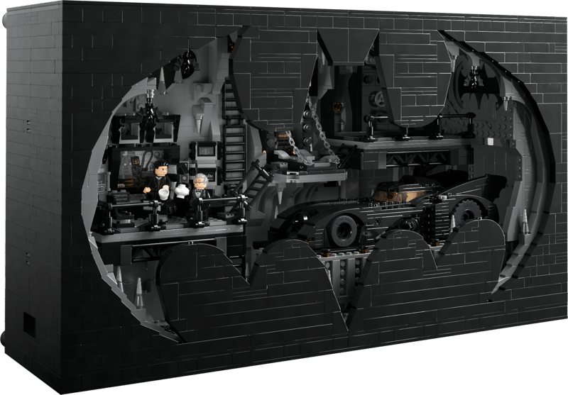 MOC DC Batman Batcave - Shadow Box 76252 | 3981 el. + 6 Figurek
