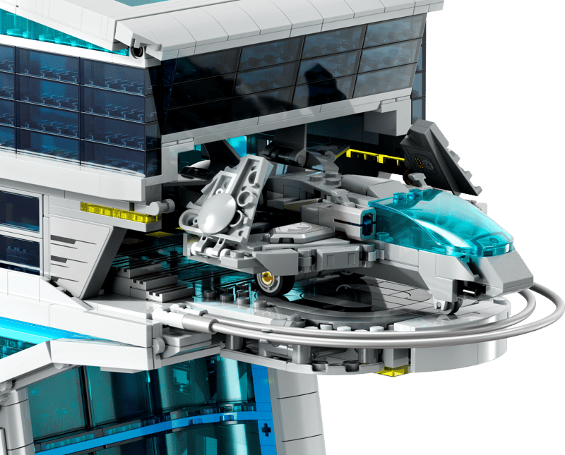 MOC Marvel Avengers Tower 76269 | 5201 el. + 31 Figurek