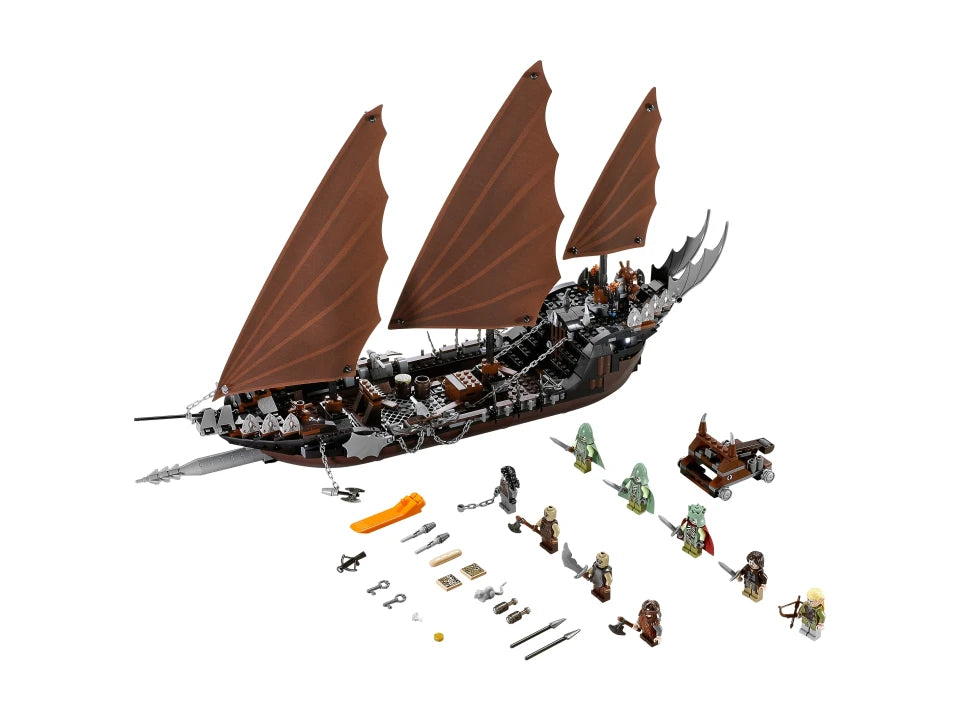 MOC The Lord of the Rings Pirate Ship Ambush 79008 | 756 el. + 9 Figurek