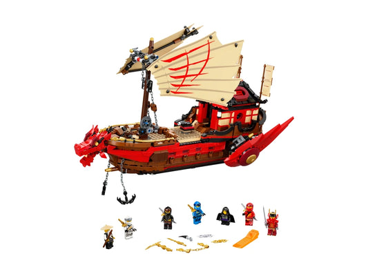 MOC NINJAGO Perła Przeznaczenia 71705 | 1781 elementów + 7 Figurek