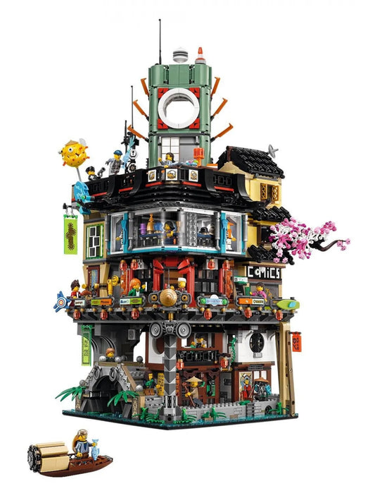 MOC NINJAGO City 70620 | 4867 el.