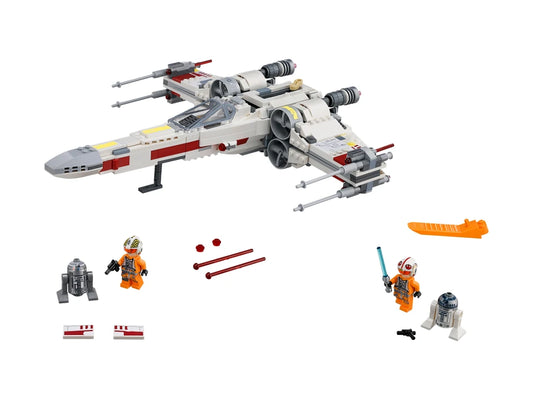 MOC Star Wars X-Wing Starfighter 75218 | 730 elementów + 2 Figurki